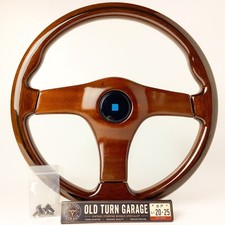 Rare Nardi Gara3 Type 3 365mm Wood Steering Wheel Genuine Horn Button