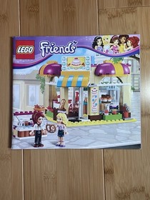 LEGO Friends Downtown Bakery 41006 100% Complete Minifigs & Manual Included