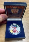 Authentic 2000 Painted American Silver Eagle - 1 oz 0.999 Silver * Uncirculated