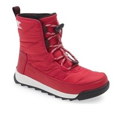 SOREL Whitney II Short Waterproof Insulated Boot, Toddler Size 12, Red, NWT