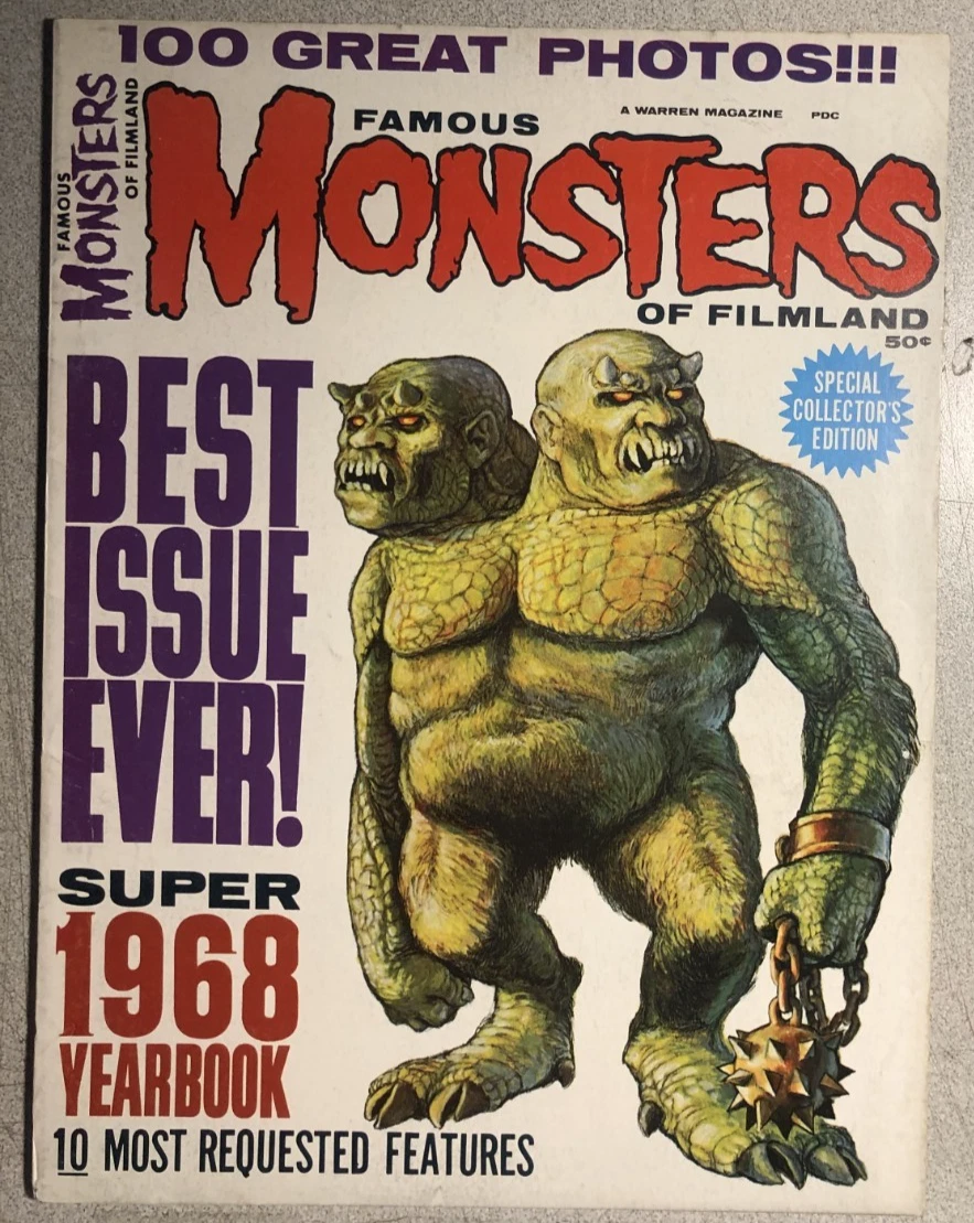 Las mejores ofertas en Horror y monstruos Famous Monsters revistas