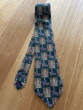 Vintage Christian Dior Monsieur Silk Tie Made In Australia