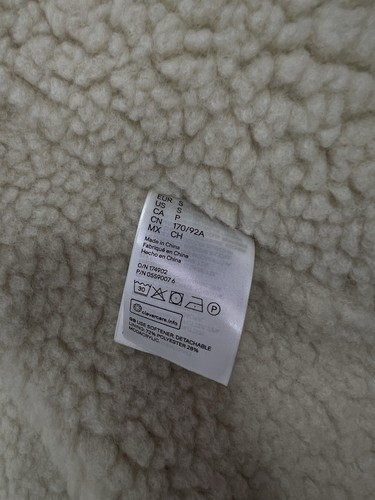 ERDEM x H&M Herren Parka Borg gefüttert Baumwolle Gr. S Khaki Grün Mantel Jacke - Bild 15 von 17