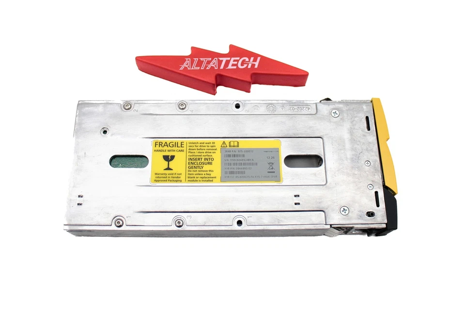 HP 641220-001 600GB 15K 3.5 4GB FC 3PAR HDD Hard Disc Drive w/ Caddy - Image 3 of 4