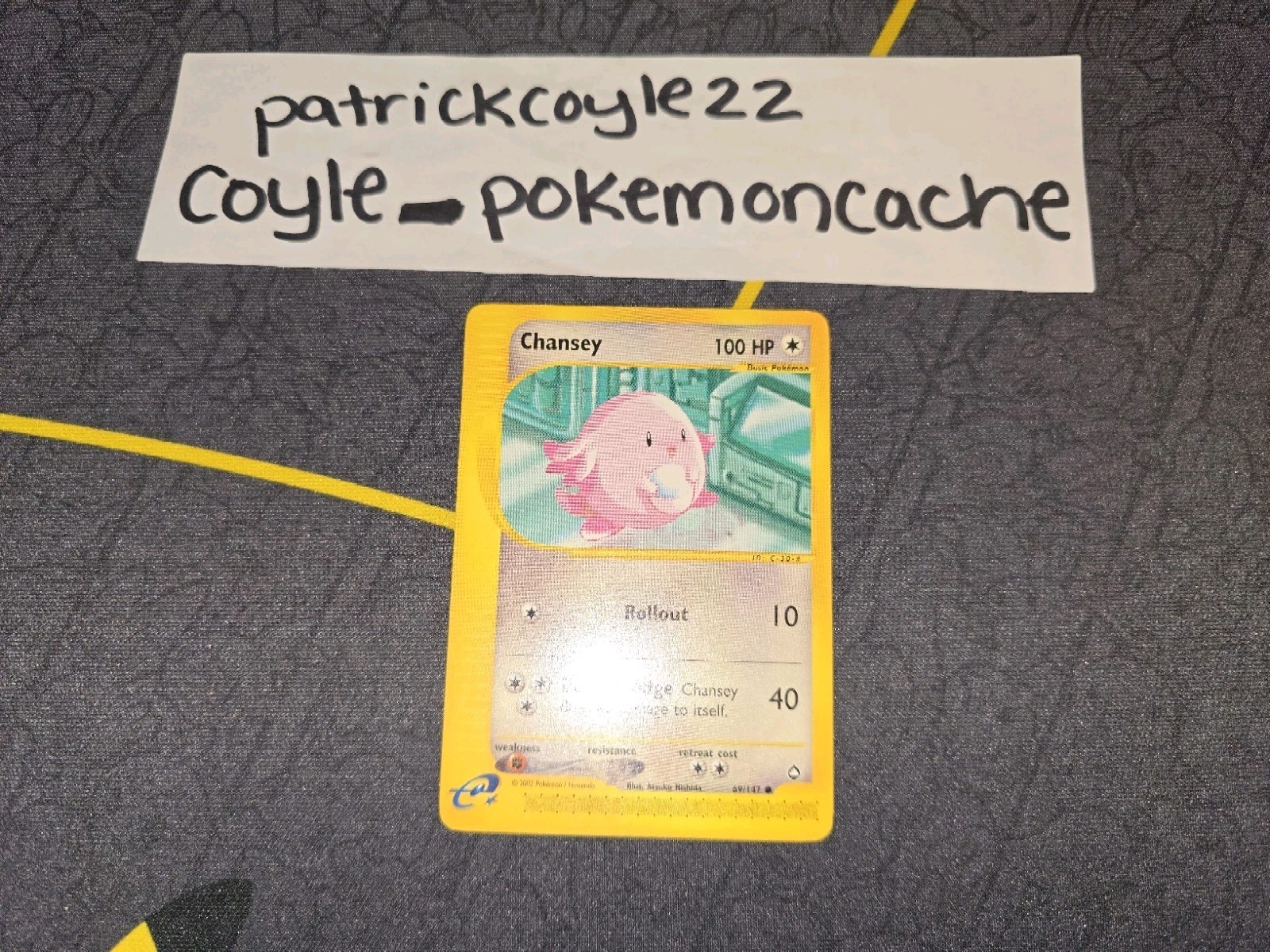 Chansey Common Aquapolis 69/147 NM