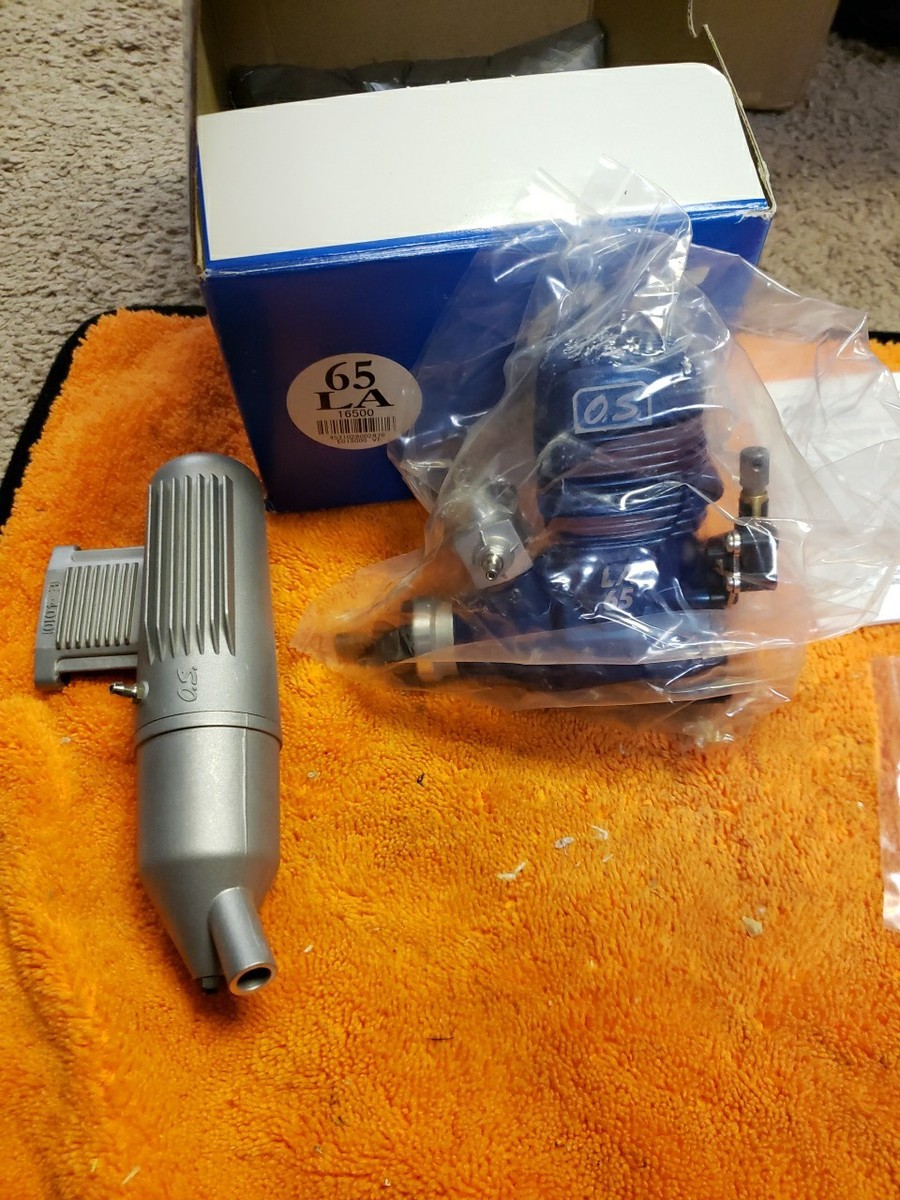 ラジコン飛行機 エンジン OS MAX LA 65 ブルー OS Engine - OS max LA 65 Blue - New in box - O25 | eBay
