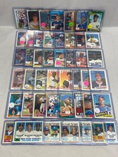 1980-1991 Baseball ROOKIE cards—Top Loaders-No dups—Stars & Mid Stars—Lot of 150