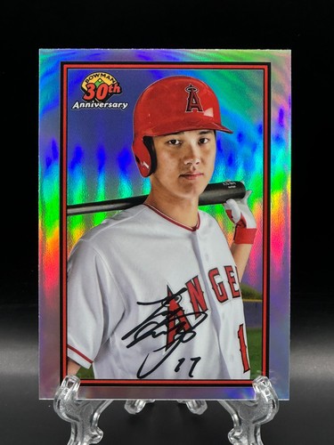 Shohei Ohtani 2019 Bowman 30th Anniversary 1989 Chrome Refractor #B30-SO