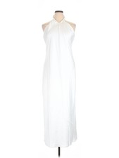 Show Me Your Mumu Women White Casual Dress XL