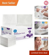 800 Count Soft Disposable Wipes for Adults - Ideal for Sensitive Skin Care