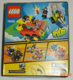 LEGO 76062 Mighty Micros:  Robin VS Bane ~ New/Sealed/Retired