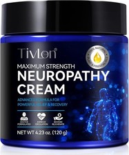 Neuropathy Nerve Care Cream - Fast-Acting Cooling Relief for Feet  Hands 4.23oz