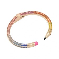 Betsey Johnson PAVE PENCIL CUFF MULTI COLOR