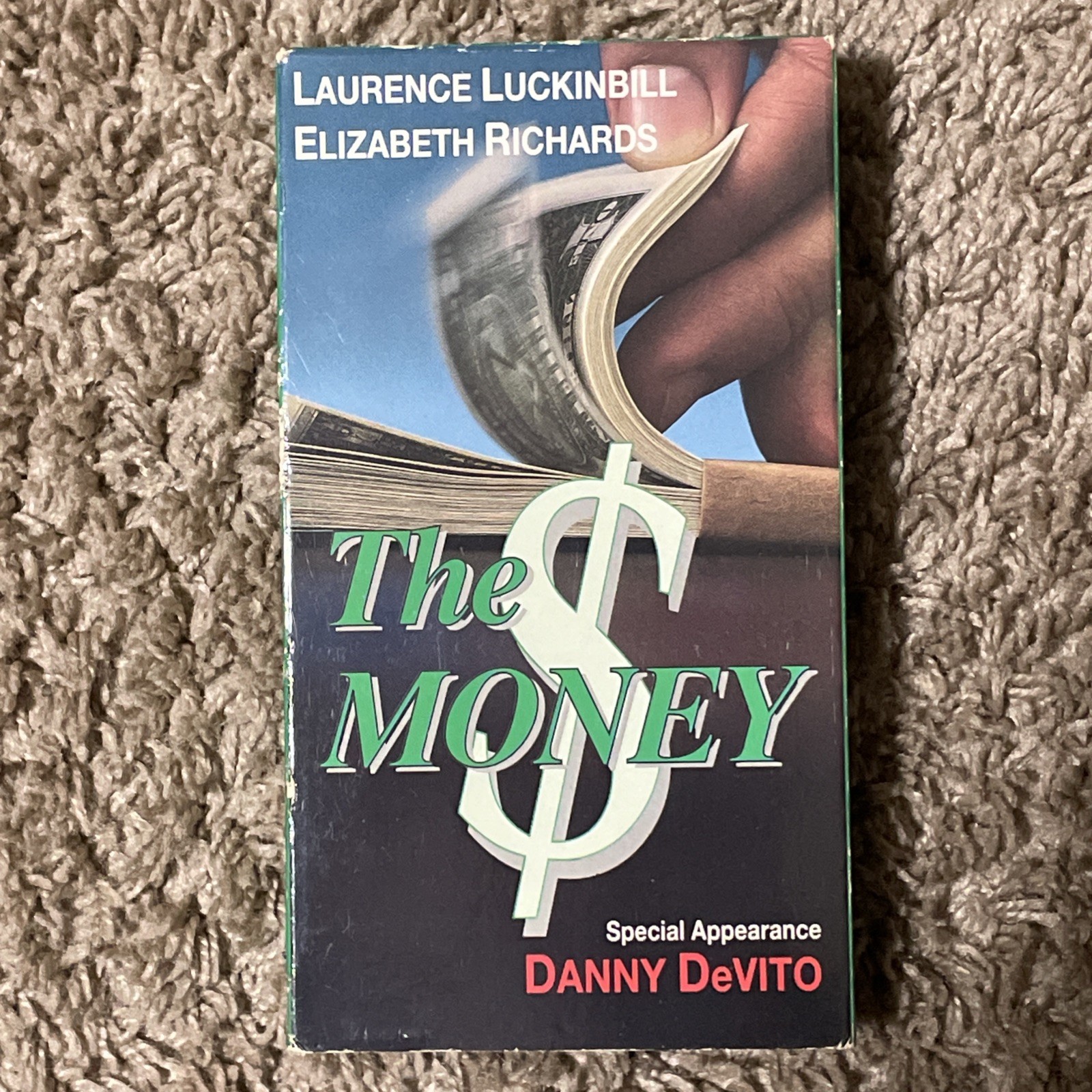 The Money Rare VHS one of Danny Devitos first out of print OOP Marker On Cover