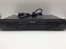 SAMSON Servo 200 2-Channel 200W Class A/B Power Amplifier Tested