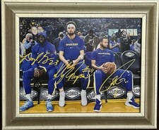 Golden State Warriors NBA Photo-Steph, klay and draymond green. 