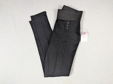 Brown Ponte Leggings Size UK 12 14 Tag XXL Elasticated Waist Pull On Stretch New