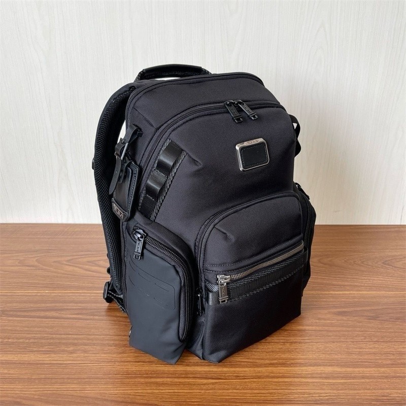 TUMI ALPHA BRAVO Navigation Backpack Business Sports Black 0232793D New View 6