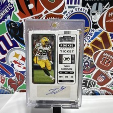 2022 Panini Contenders Rookie Ticket Auto Tyler Goodson #283 Packers NFL Card