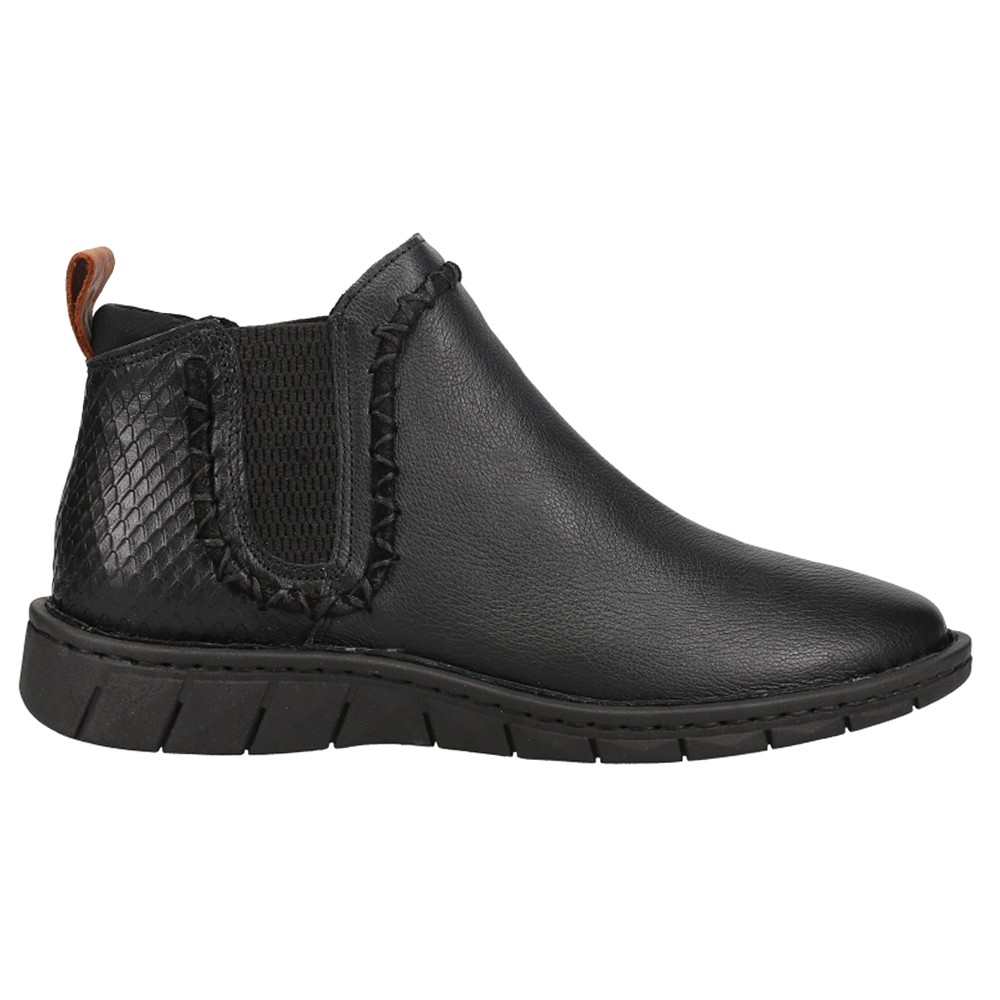 Tony Lama Mina Round Toe Pull On Booties Womens Size 7.5 B Casual Boots TLC508L