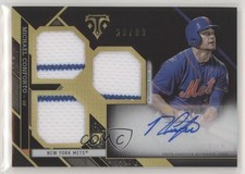 2016 Triple Threads Rookies and Future Phenoms 28/99 Michael Conforto Auto 0ja2