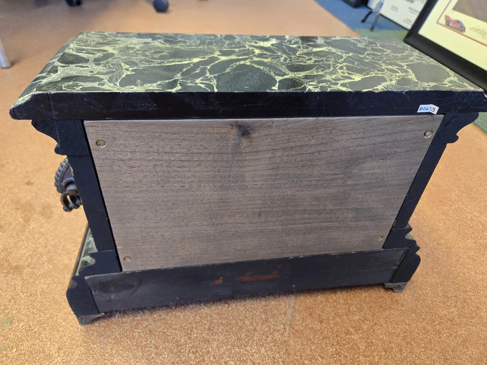 Reloj antiguo E. Ingraham Co. Bristol Conn. EE. UU. para piezas, reparación ROJO 40% Foto 2 de 4