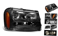 Passenger Right Headlight Assembly for 2002-2009 Chevy Trailblazer 02-06 EXT