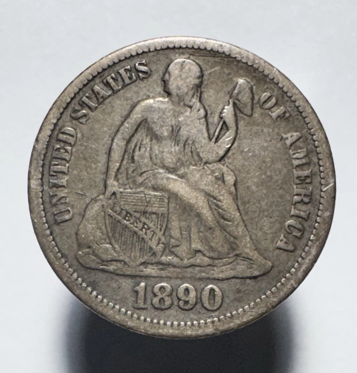1890 Year Seated Liberty Dimes (1837-1891) for sale | eBay