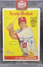 Scott Rolen Rookie Cards and Autographed Memorabilia Guide 21