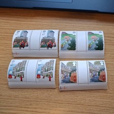 QEII 1985 Royal Mail 350 Years Set Pairs Gutter Margin MNH SG 1290-1293 Combine