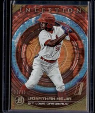 2022 Bowman Inception #39 Jonathan Mejia Orange Foil SN