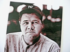 VINTAGE BABE RUTH CLOSEUP PHOTO – YANKEES ROAD GREY UNIFORM – ‘30s - EXCELLENT! — photo 2