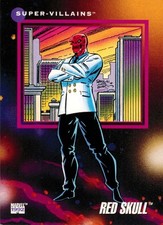 1992 Marvel Universe #106 Red Skull