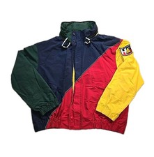 Vintage 90s Tommy Hilfiger Color Block Jacket...