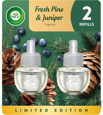 Air Wick Plug In Scented Oil Refills Woodland Pine 2 Pack 1.34oz Phthalate