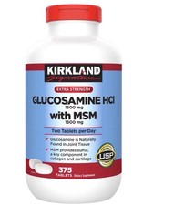 Kirkland Signature Glucosamine with MSM, 375 Tablets