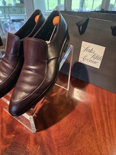 PRADA Men's Loafers Size says 9 1/2 But fits like a 10, color is a dark eggplant