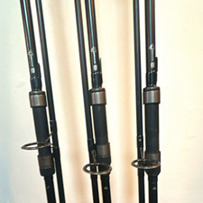 Warrior S 50 3lb tc 2pc Carbon Fibre EVA Black/Camo Carp Rod + Sleeve