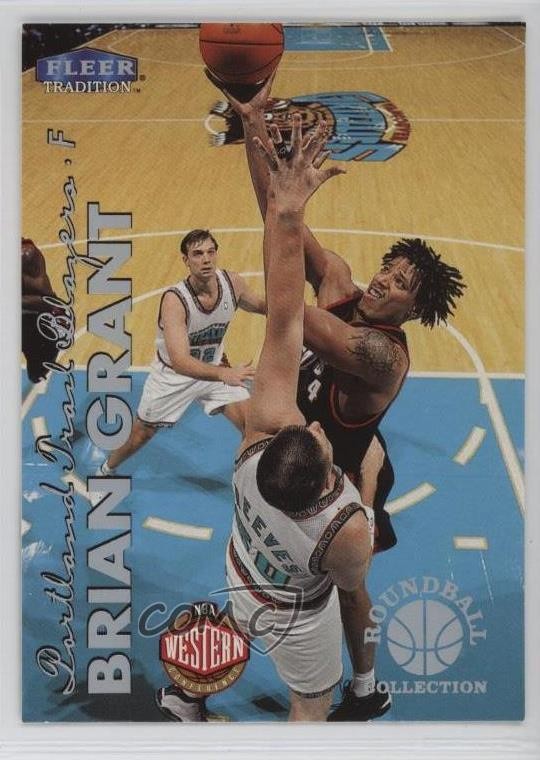 1999-00 Fleer Tradition Roundball Collection Brian Grant #27RB 1f8