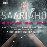 Audio Cd - Saariaho Kaija - Notes On Light, Orion, Mirage - Ondine -D- Neu