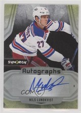 2021 Upper Deck Synergy Rookie Mystery Black Achievement Nils Lundkvist Auto 4z8