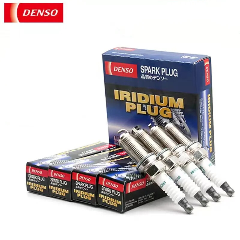 4PCS DENSO SC20HR11 3444 Spark Plug For Toyota RAV4 Corolla Lexus