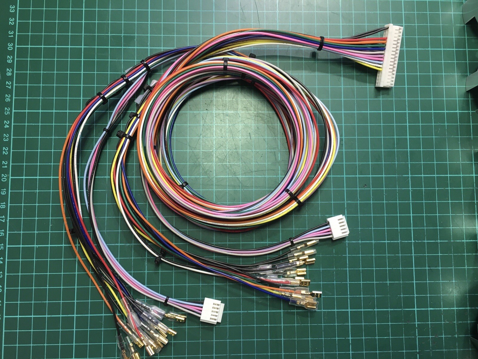 Câble CPS2 Capcom DAD-001A à cosses de 4.8mm pour joueur 3 et 4 de borne d'arcade