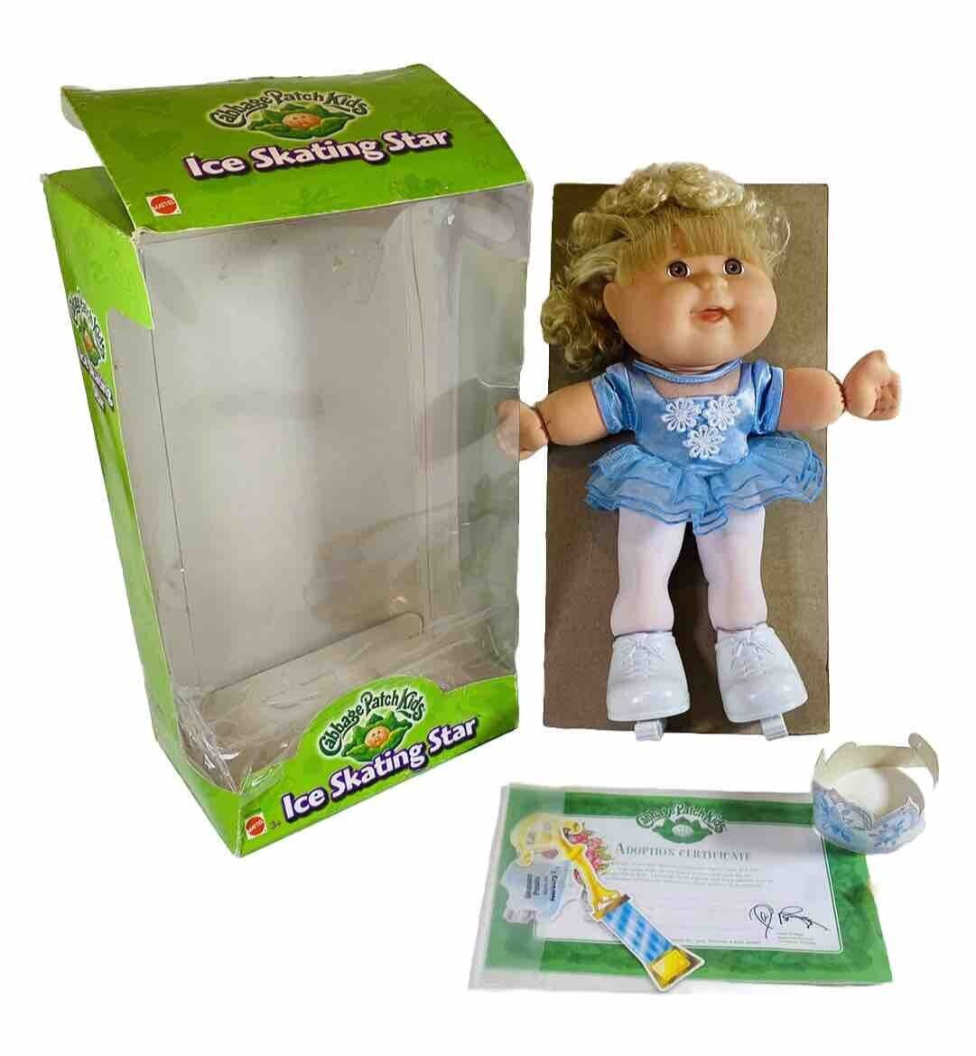 2001 Cabbage Patch Kids Ice Skating Star Shauna Paula Born