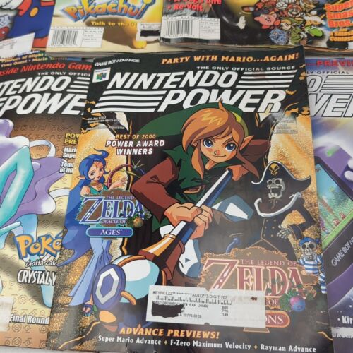 Nintendo Power Magazine 8 Issue Lot Most w/ Posters Inserts 2001 See Description - Picture 16 of 24