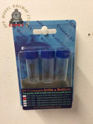 DCC Concepts DCT-D357 Bohrer je 10,3/0,5/0,7 mm