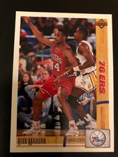 1991-92 Upper Deck #42 76ers Rick Martin Basketball Card 