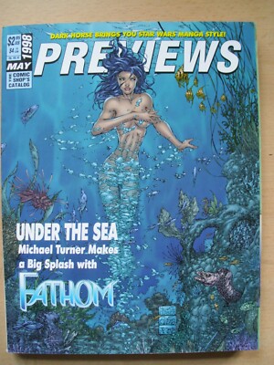Previews Vol. VIII 5 (May 1998) Fathom Superman for All Seasons