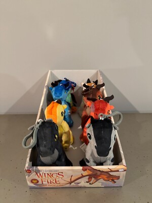 Wings of Fire Plush Bag Clip Danglers Choose Your Favorite READ!