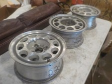 E5sc-1007-bb 1980s Ford Mustang 15x7 10-hole Wheels Set Of 3 Oem Used 4x4.5 Lug
